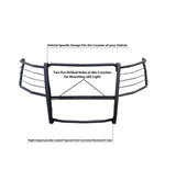 Black Horse Off Road Grille Guard (MPN: 17GT22MA)
