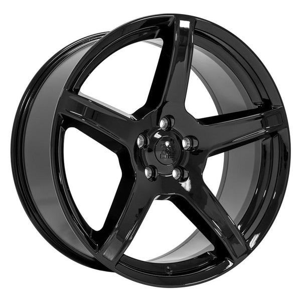 OE Wheels DG22 Gloss Black Aluminum Wheel (MPN: DG22-22095-5500-29B)