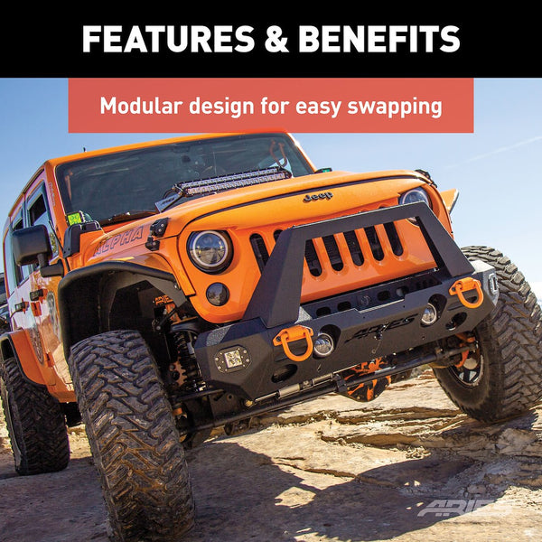 Aries TrailChaser Bumper End (MPN: 2081205)