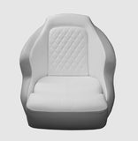 Taco Anclote Bucket Seat (MPN: BA1-25WHT-GRY)