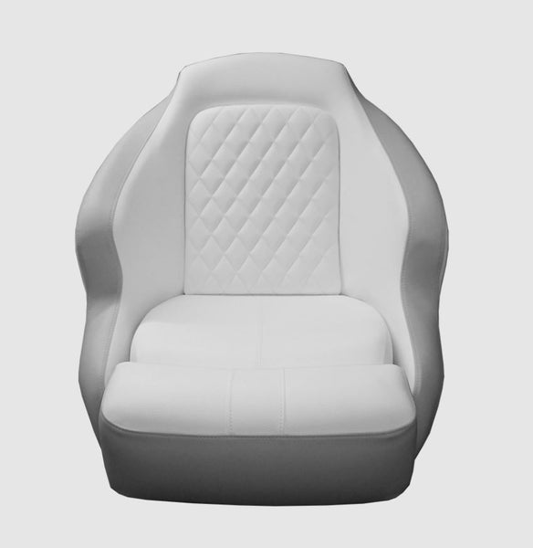 Taco Anclote Bucket Seat (MPN: BA1-25WHT-GRY)