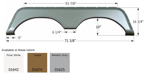 Icon RV Fender Skirt (MPN: 01674)