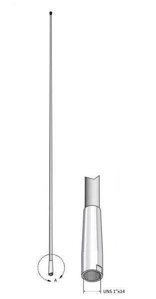 VHF Radio Antenna AV60BI (MPN: 21000)