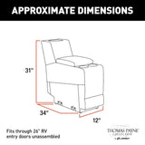 Thomas Payne Seismic Series Sofa Center (MPN: 2020129322)