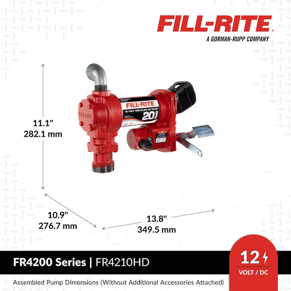 Fill-Rite 4200 Series Liquid Transfer Pump (MPN: FR4210HD)