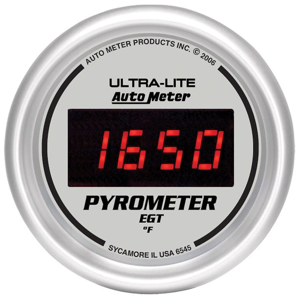 AutoMeter Gauge Pyrometer Ultra-Lite II (MPN: 6545)