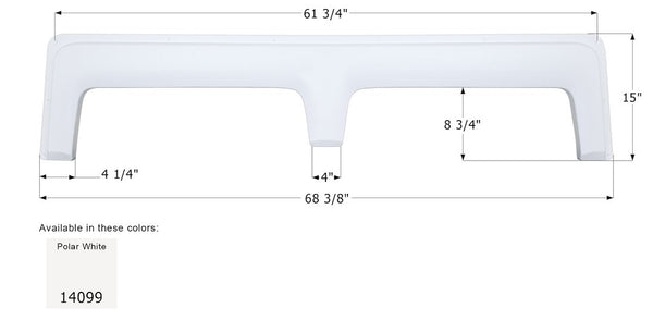 Icon Fender Skirt for Tandem Axle (MPN: 14099)