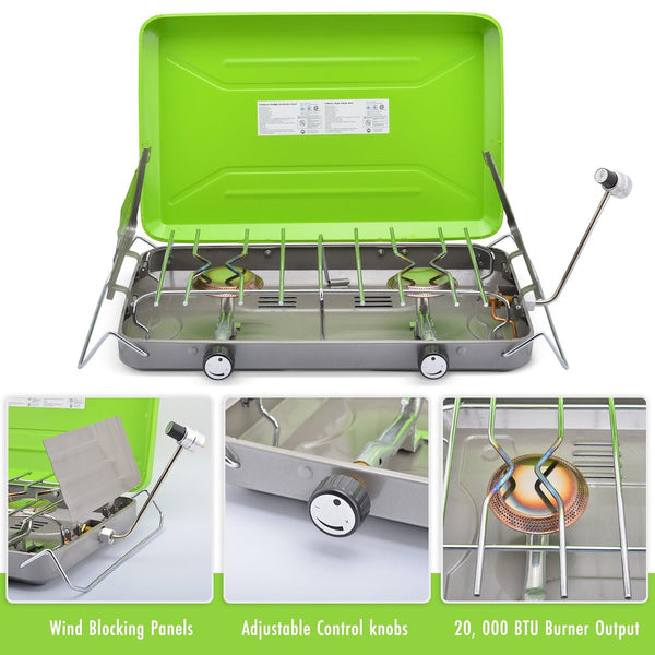 Flame King Camp Stove (MPN: YSNVT-101)