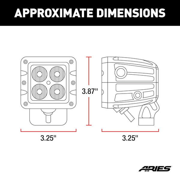 Aries LED Work Light Set (MPN: 1501252)