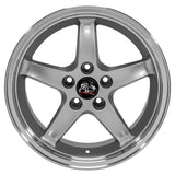 OE Wheels 17 Inch Aluminum Wheel (MPN: FR04B-D17090-5450-24SM)