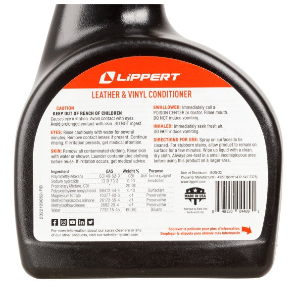 Lippert Leather Conditioner (MPN: 2022013926)