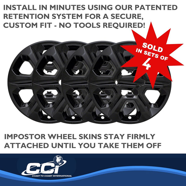 Coast To Coast Impostor Wheel Skin 17 Inch (MPN: IWCIMP413BLKN)