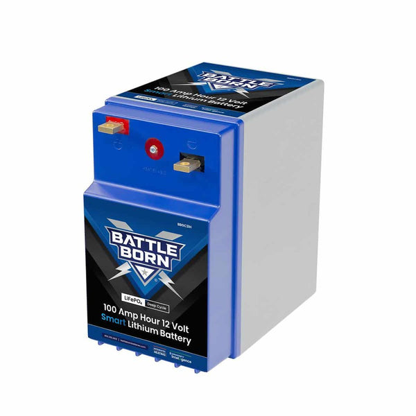 Battle Born Batteries 12 Volt GC2 Smart Heated Lithium Deep Cycle Battery (MPN: BBGC2IH)