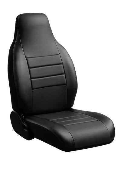 Fia SL60 Series Leatherlite Seat Cover (MPN: SL601 BLK/BLK)
