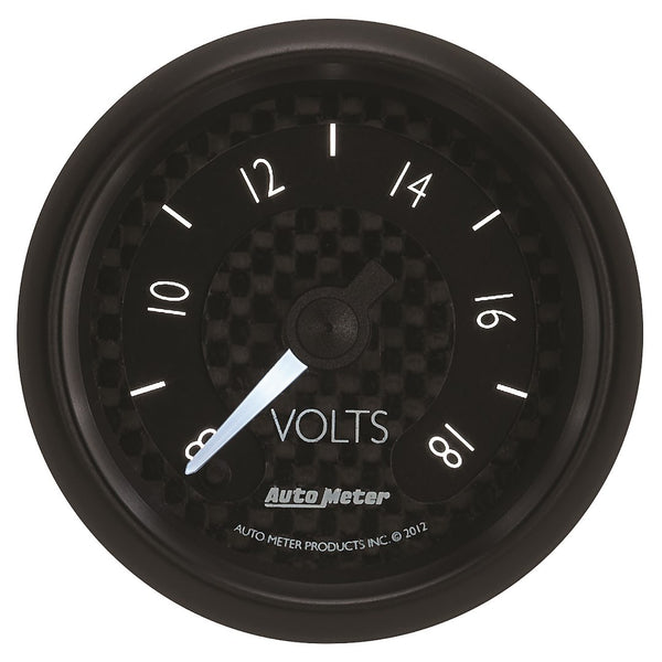 AutoMeter Gauge Voltmeter GT Series (MPN: 8091)
