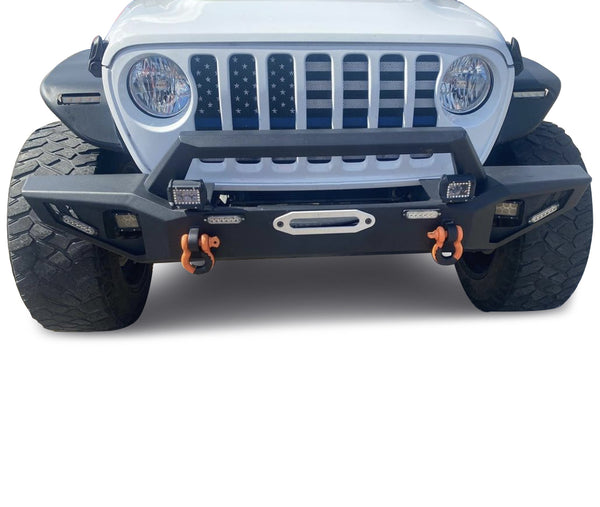 Black Horse Offroad Bumper With Winch Slot (MPN: AFB-WR19)