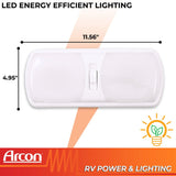 LED Ceiling Double Light by Arcon (MPN: 20714N)