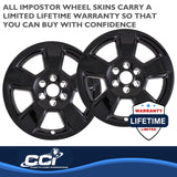 Coast To Coast Impostor Wheel Skin (MPN: IWCIMP490BLK)