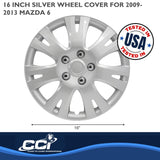 Coast To Coast 16 Inch Wheel Cover Set (MPN: IWC103216S)
