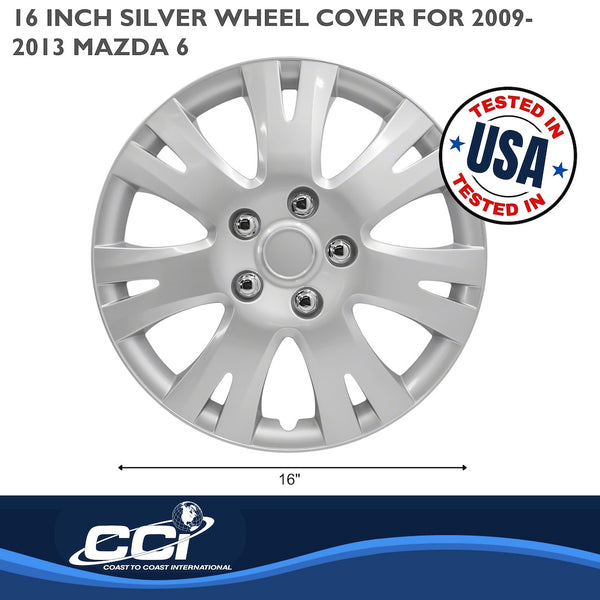 Coast To Coast 16 Inch Wheel Cover Set (MPN: IWC103216S)