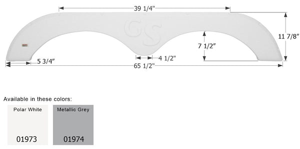 Icon Fender Skirt for Forest River Models (MPN: 01973)