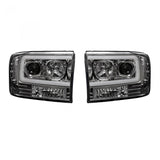 RECON Headlight Assembly With Halogen Bulbs (MPN: 264192CLC)