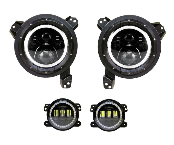 Quake LED Headlight Assembly Tempest Series (MPN: QTE962)