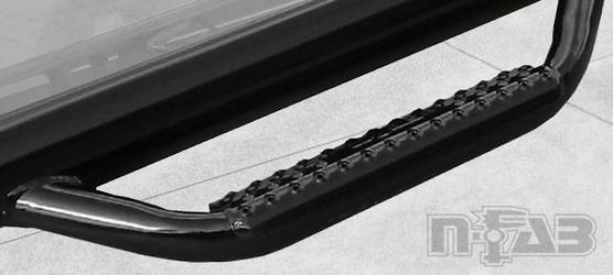 N-Fab Nerf Bar With Drop Down Steps (MPN: C86115CC-6-TX)