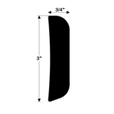 Taco Boat Rub Rail (MPN: V21-9939BKA20)