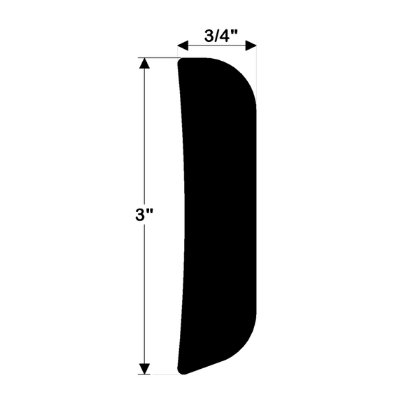 Taco Boat Rub Rail (MPN: V21-9939BKA20)