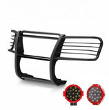 Black Horse Grille Guard Kit (MPN: 17GD26MA-PLR)