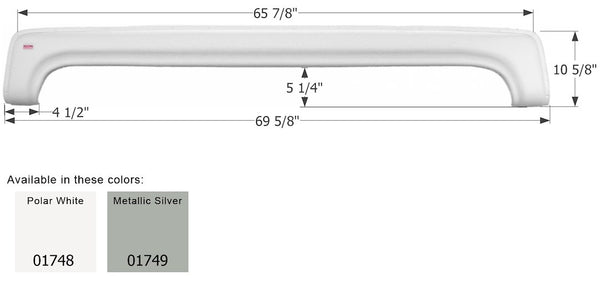 Icon Fender Skirt for Tandem Axle RVs (MPN: 01748)