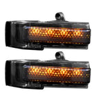Recon Accessories Exterior Mirror Turn Signal Light (MPN: 264244AMBK)
