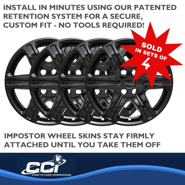 Coast To Coast Impostor Wheel Skin 17 Inch (MPN: IWCIMP395BLK)