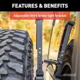 Aries Heavy-Duty Spare Tire Carrier (MPN: 2563001)