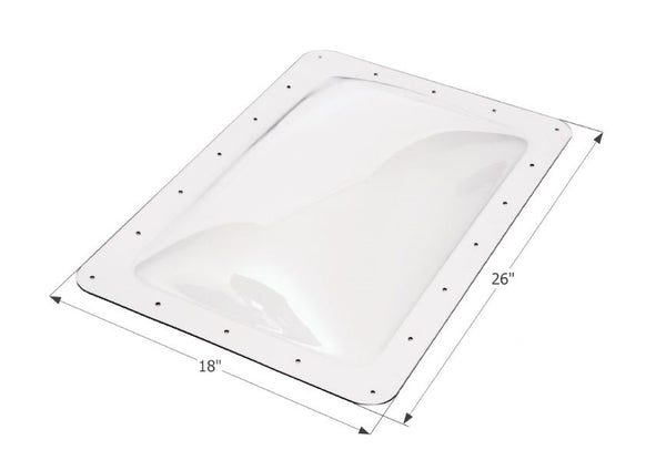 Icon Skylight 4 Inch High Bubble Dome (MPN: 14266)