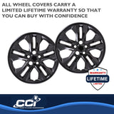 Coast To Coast Wheel Cover (MPN: IWC55017BLK)