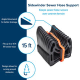 Camco Sidewinder Sewer Hose Support (MPN: 43041)