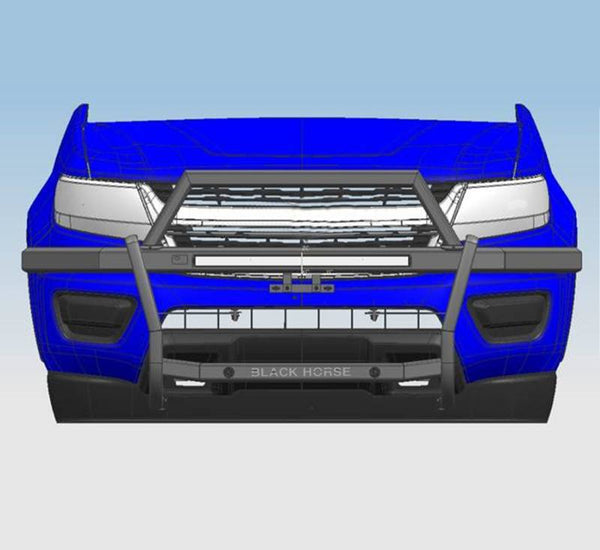 Black Horse Off Road Grille Guard (MPN: RAG315)