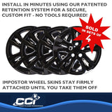 Coast To Coast Impostor Wheel Skin (MPN: IWCIMP453BLK)