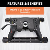 CURT A30 Fifth Wheel Trailer Hitch (MPN: 16190)