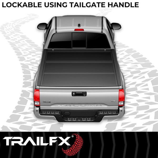 TrailFX Premium Flush Tri-Fold Tonneau Cover (MPN: TFX5707)