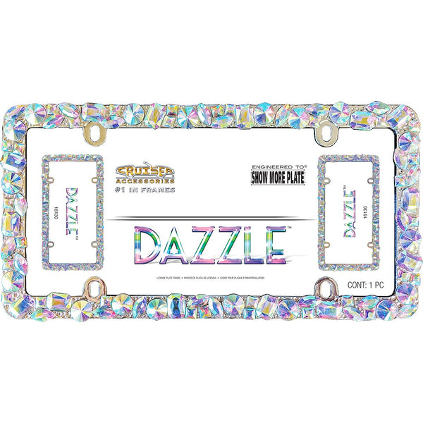 Cruiser License Plate Frame - Dazzle Chrome Plated (MPN: 16130)