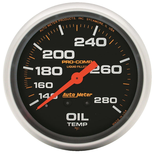 AutoMeter Pro-Comp Oil Temperature Gauge (MPN: 5443)