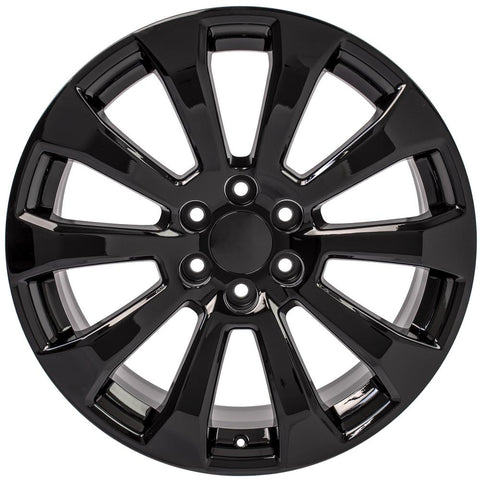OE Wheels CV95 22 Inch Aluminum Wheel (MPN: CV95-22090-6550-28B)