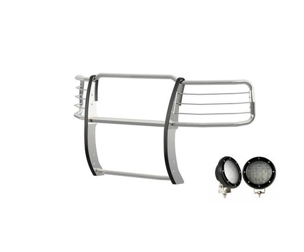 Black Horse Grille Guard Kit (MPN: 17GT27MSS-PLFB)