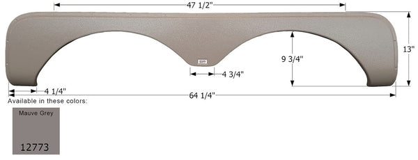 Icon Fender Skirt for Tandem Axle (MPN: 12773)