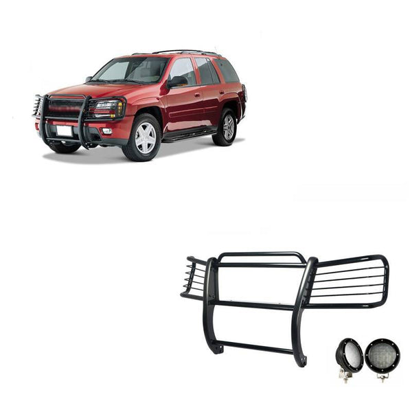 Black Horse Grille Guard Kit (MPN: 17GK26MA-PLFB)