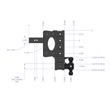 Gen-Y Hitch Torsion-Flex Trailer Hitch Ball Mount (MPN: GH-1316)