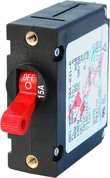 Blue Sea Circuit Breaker 15 Amps (MPN: 7209-BSS)